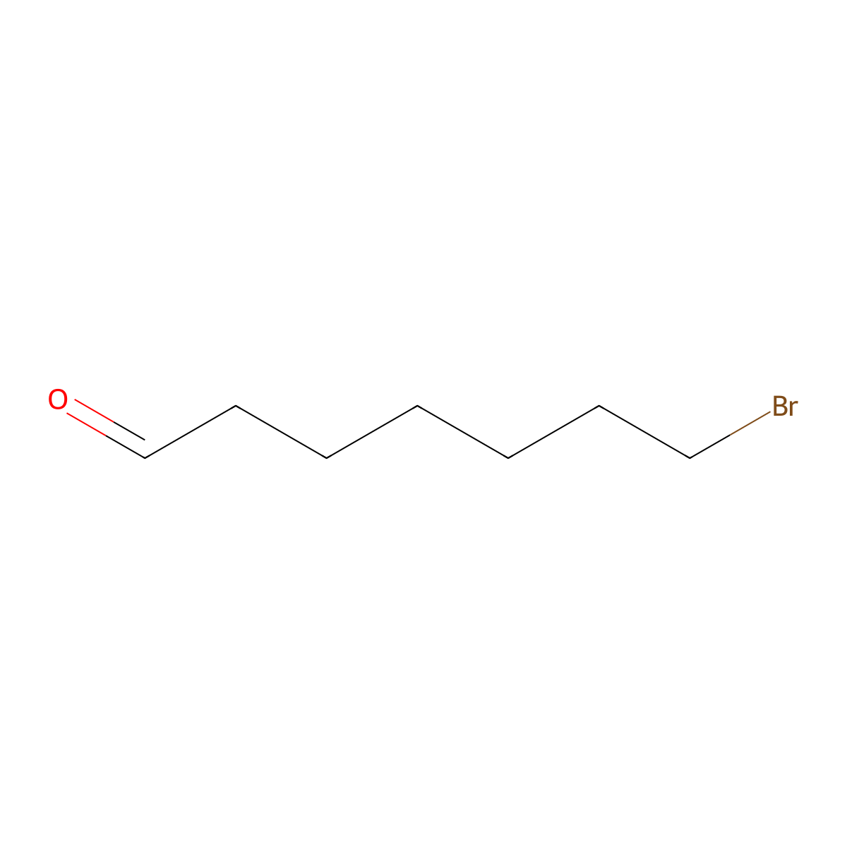 7-Bromoheptanal molecular structure, CAS 54005-84-4