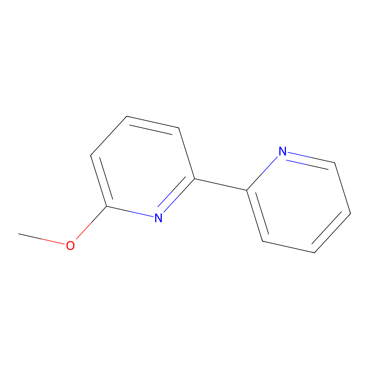 6-Methoxy-2,2'-bipyridine molecular structure, CAS 54015-96-2