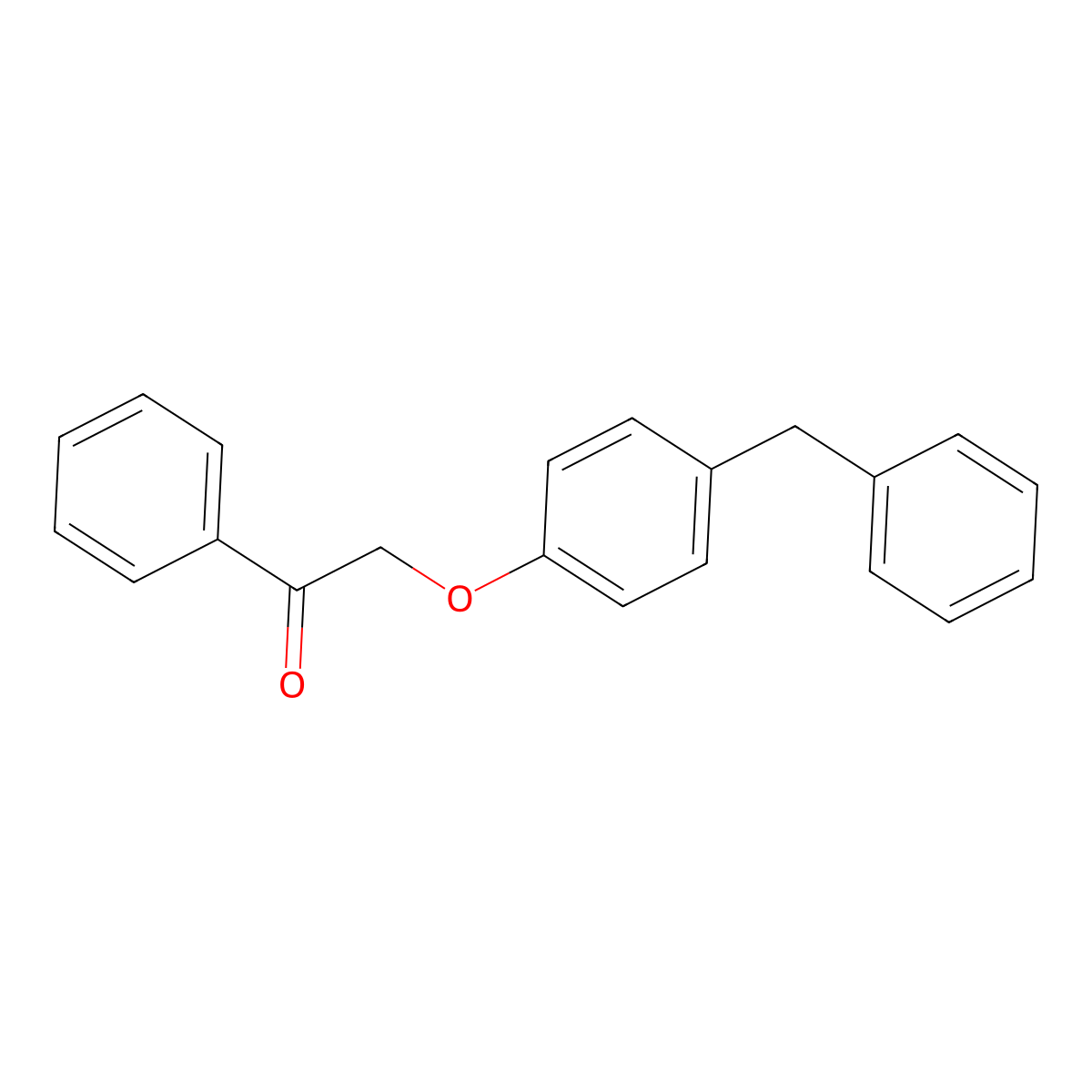 2-(4-Benzylphenoxy)-1-phenylethanone molecular structure, CAS 540520-67-0