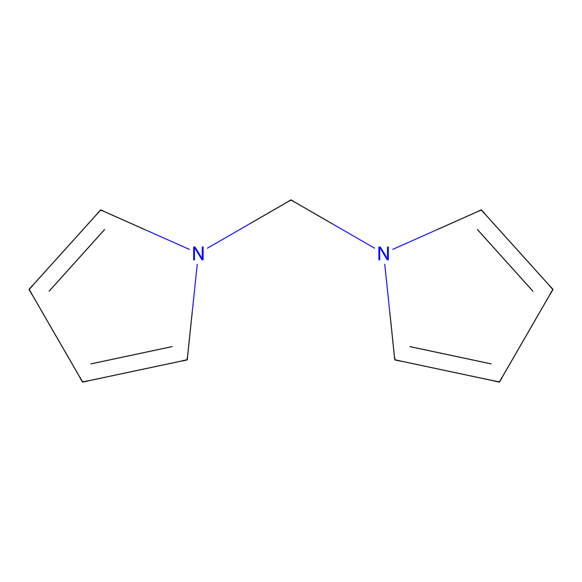 1-(1H-Pyrrol-1-ylmethyl)-1H-pyrrole molecular structure, CAS 54063-11-5
