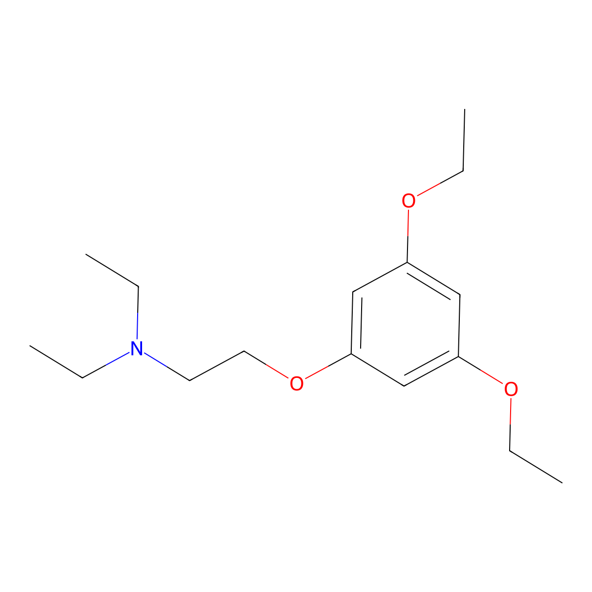 Amifloverine molecular structure, CAS 54063-24-0