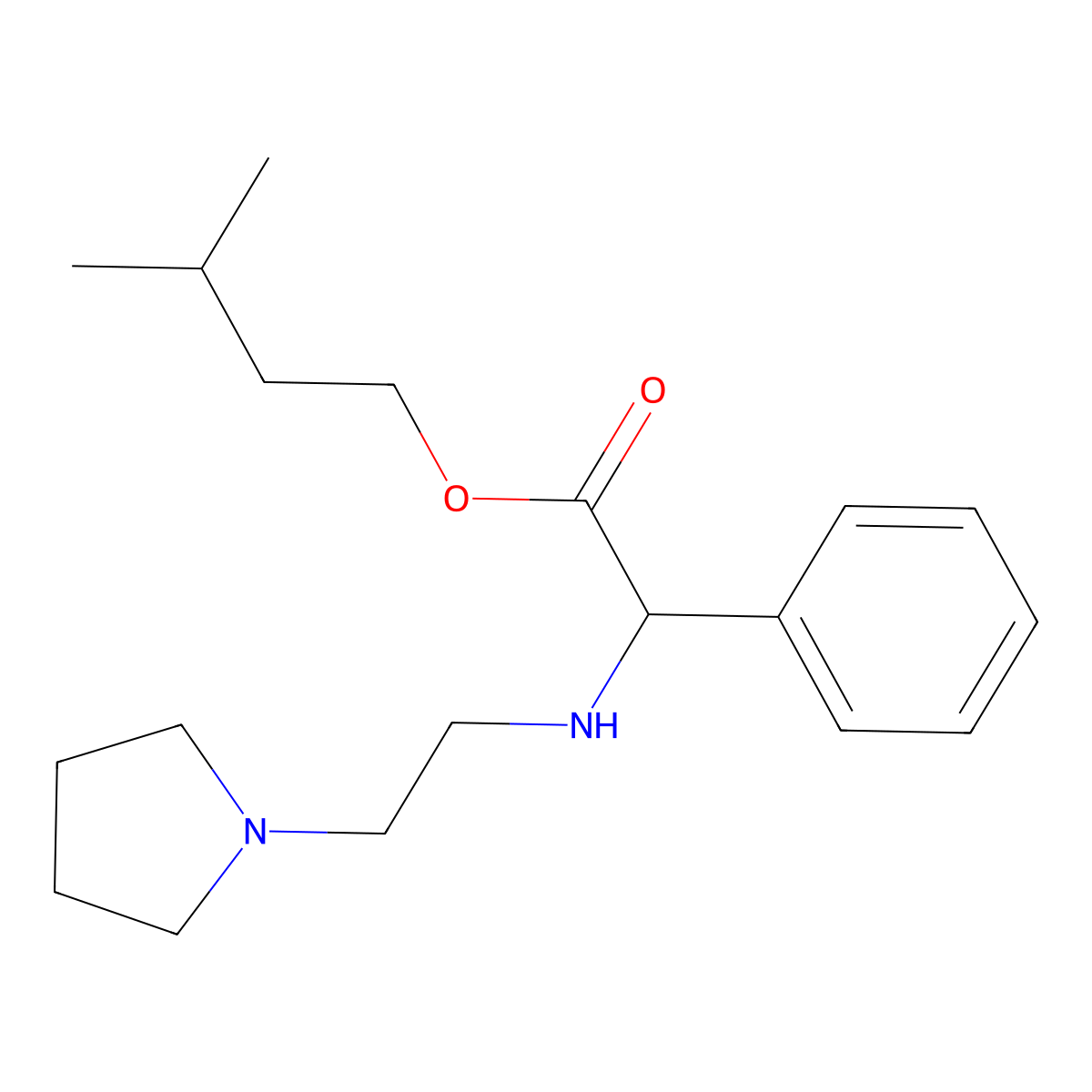 Camiverine molecular structure, CAS 54063-28-4