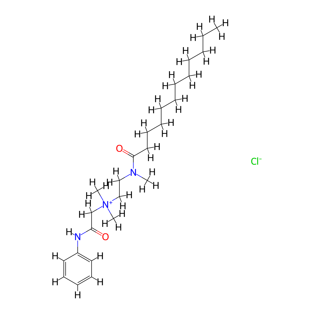 Dofamium Chloride molecular structure, CAS 54063-35-3