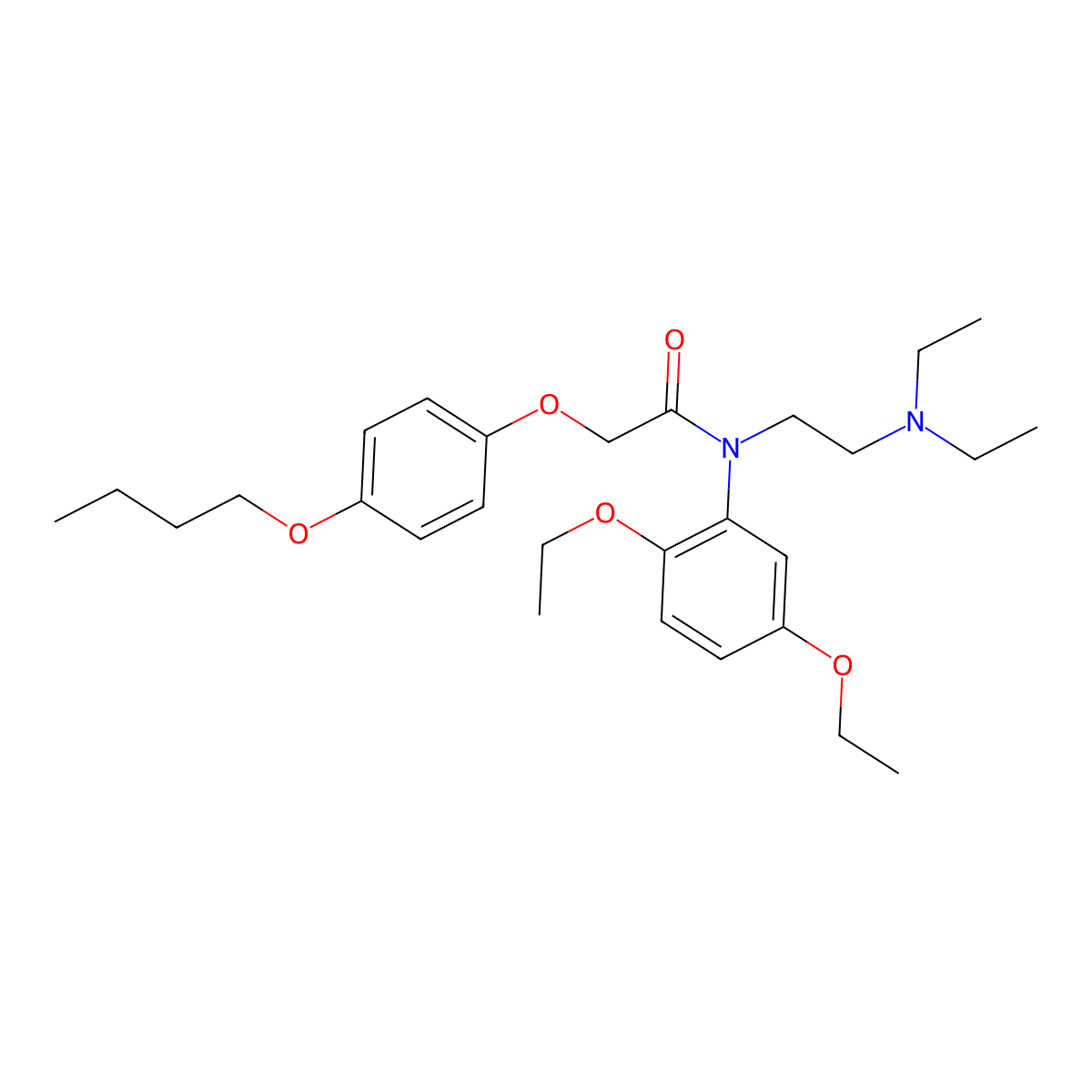 Fenoxedil molecular structure, CAS 54063-40-0