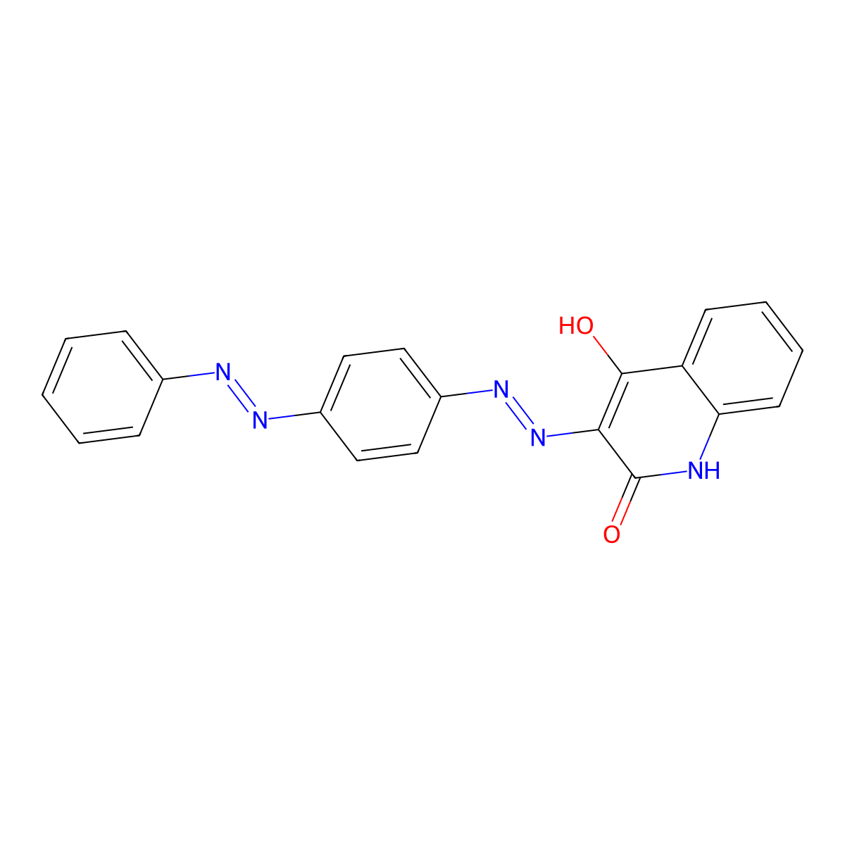 C.I. Disperse Yellow 56 molecular structure, CAS 54077-16-6