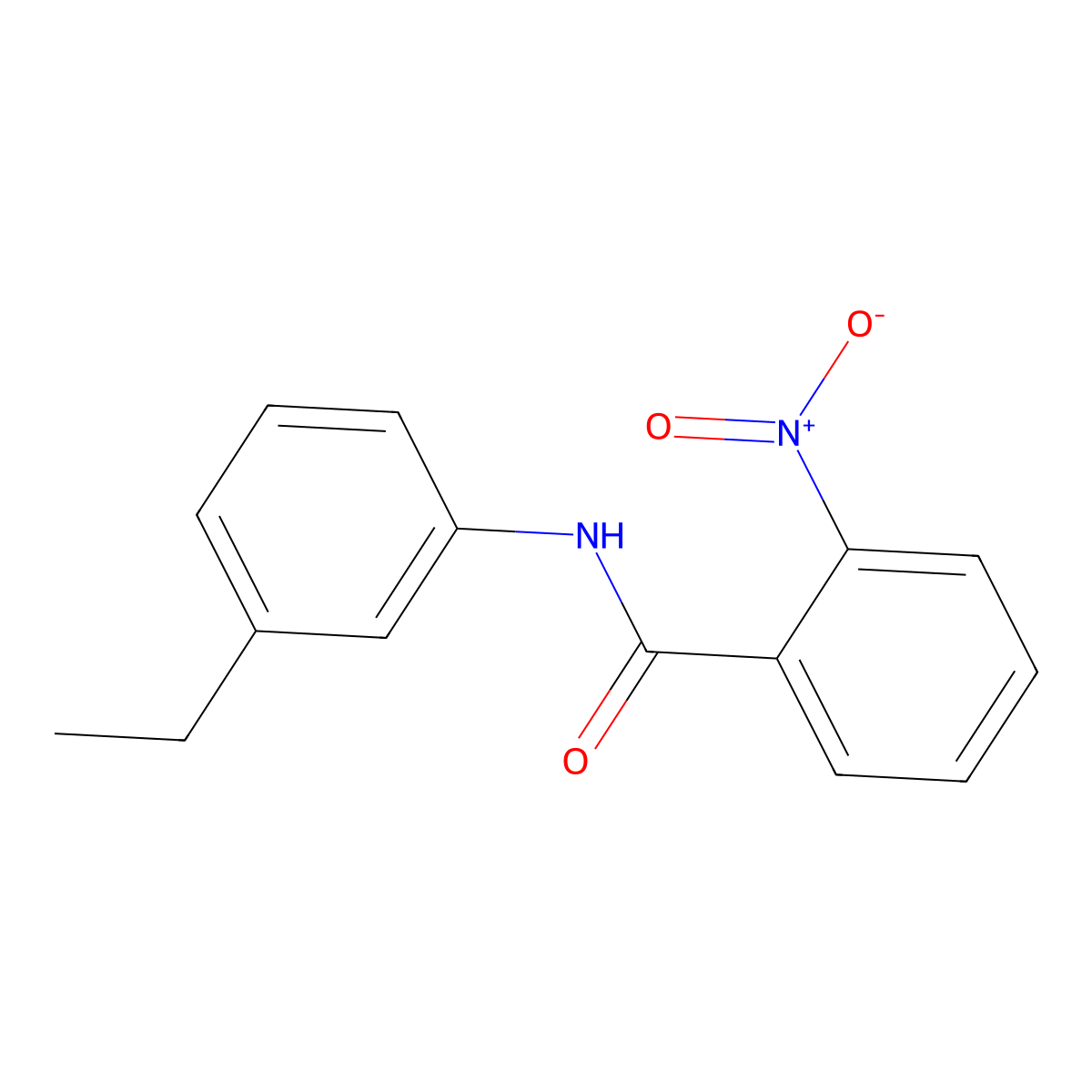 N-(3-ethylphenyl)-2-nitrobenzamide molecular structure, CAS 540793-13-3