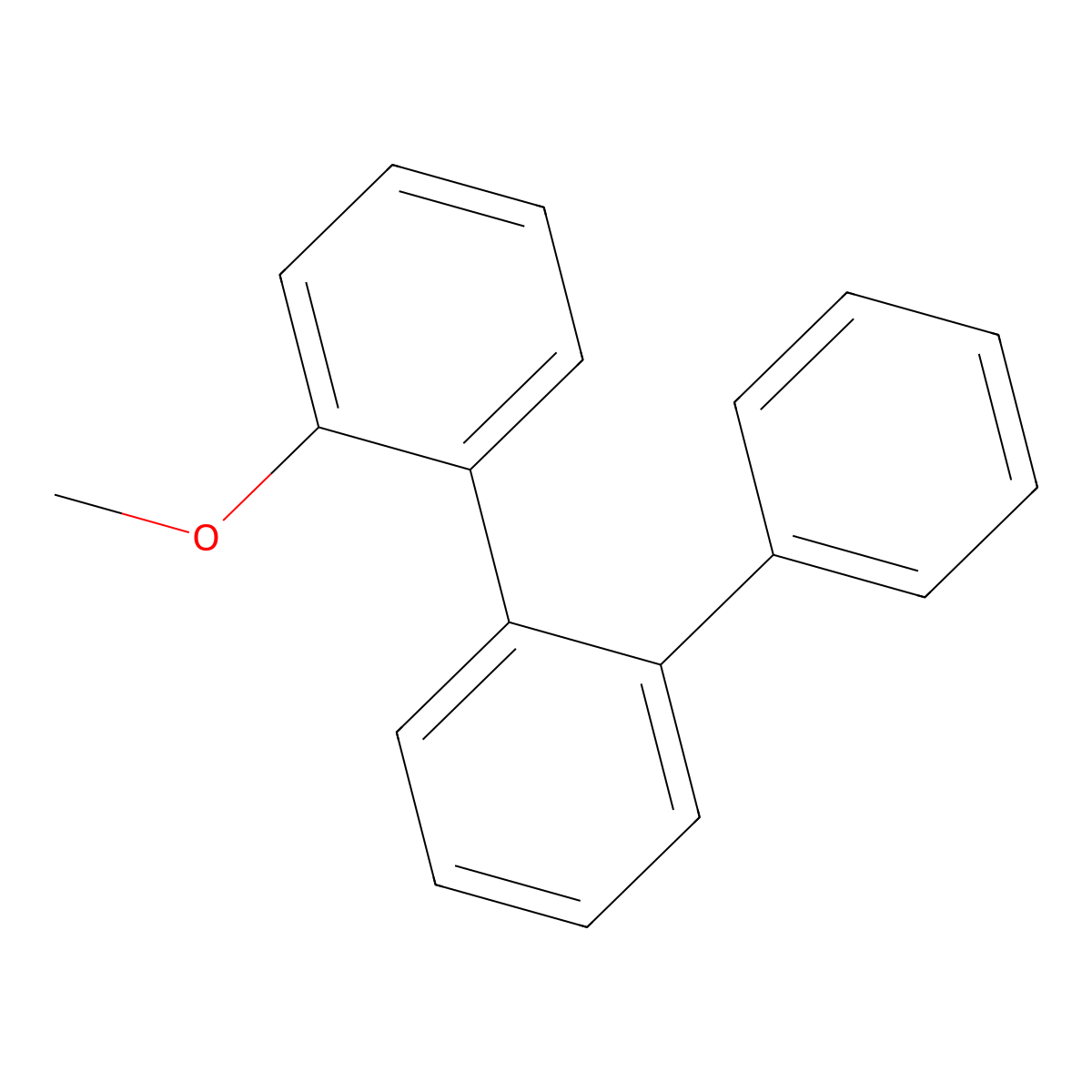 2-(2-Methoxyphenyl)-1,1'-biphenyl molecular structure, CAS 54113-08-5