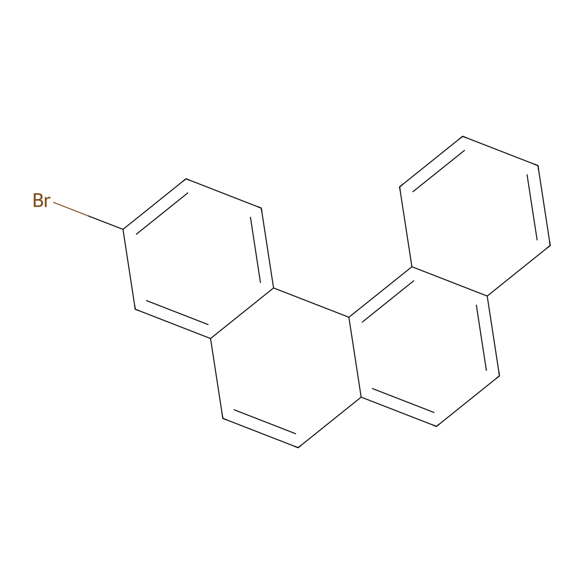 3-Bromobenzo[c]phenanthrene molecular structure, CAS 54113-65-4