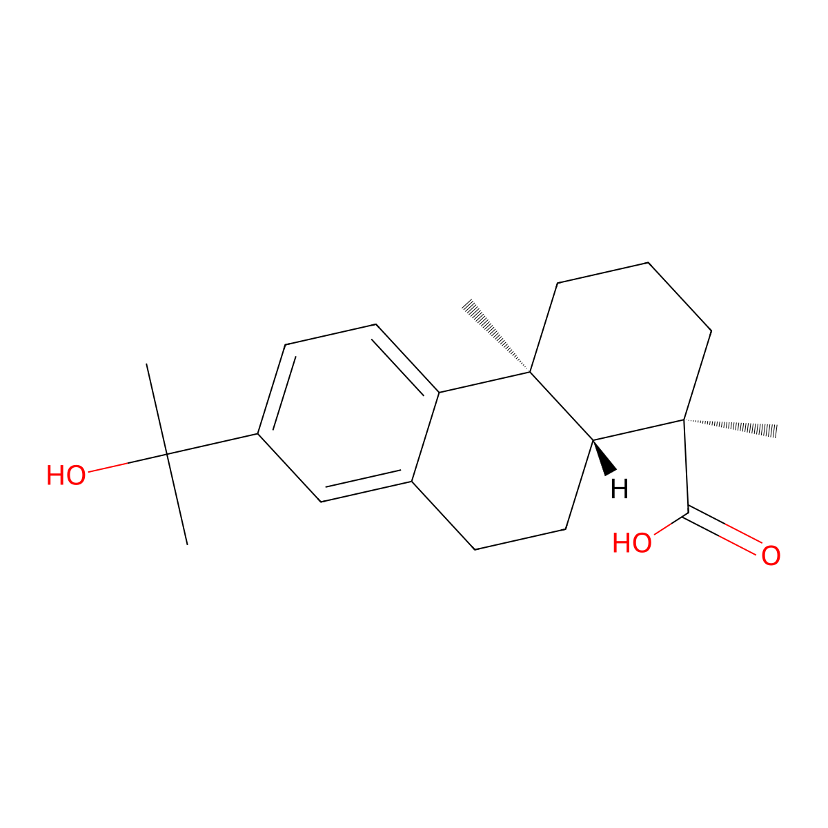 15-Hydroxydehydroabietic Acid molecular structure, CAS 54113-95-0