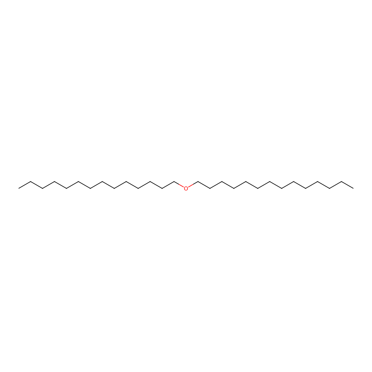 Dimyristyl Ether molecular structure, CAS 5412-98-6