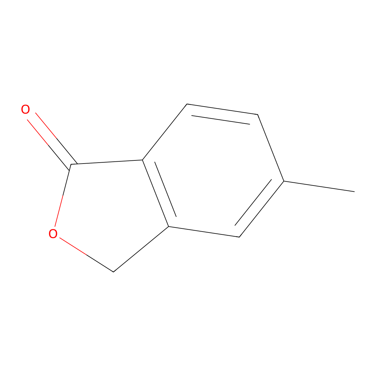 5-Methyl-3H-2-benzofuran-1-one molecular structure, CAS 54120-64-8