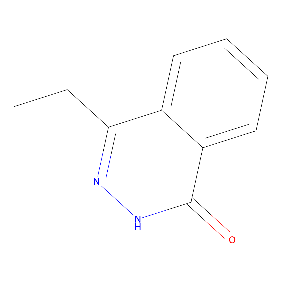 4-ethyl-2H-phthalazin-1-one molecular structure, CAS 54145-30-1