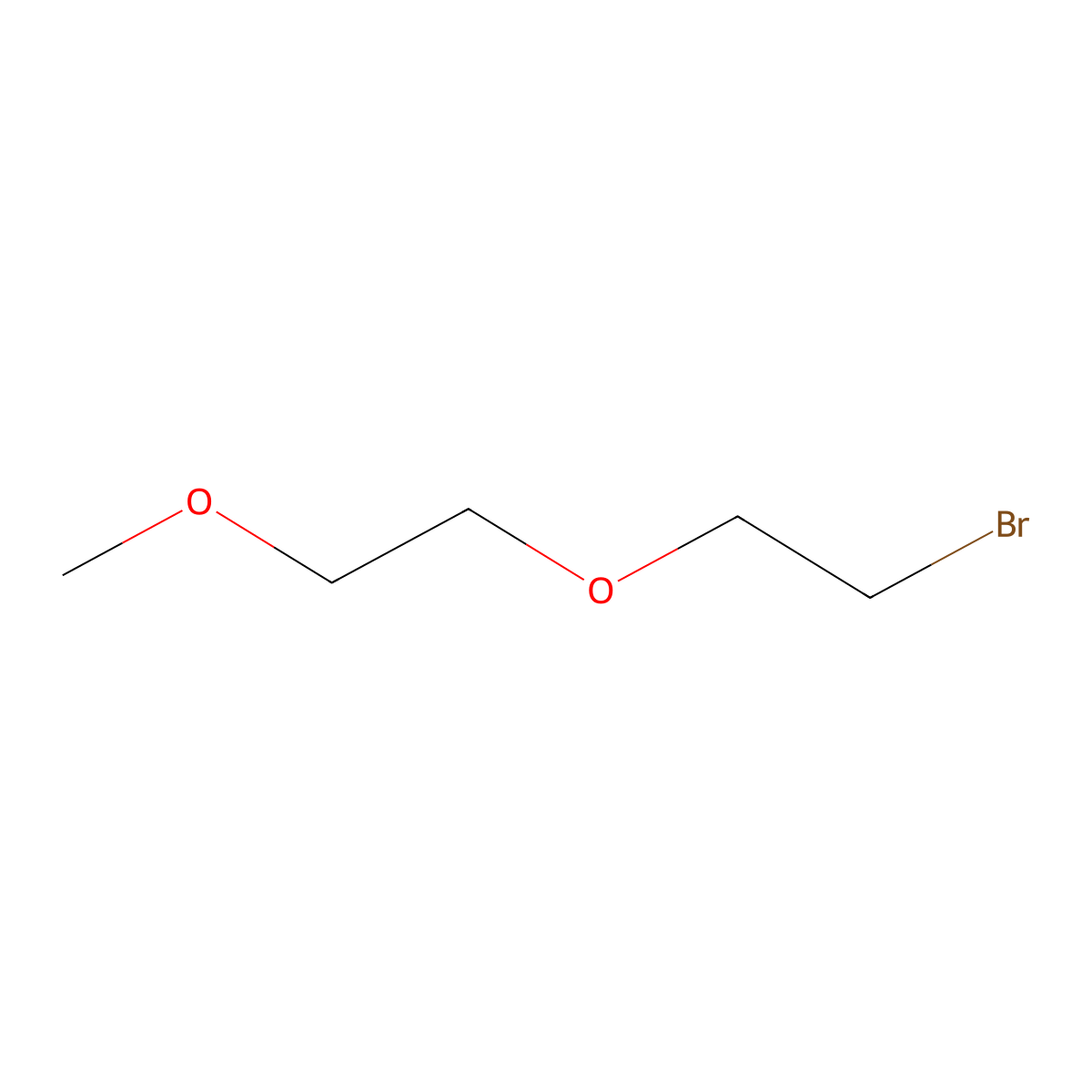 1-Bromo-3,6-dioxaheptane molecular structure, CAS 54149-17-6