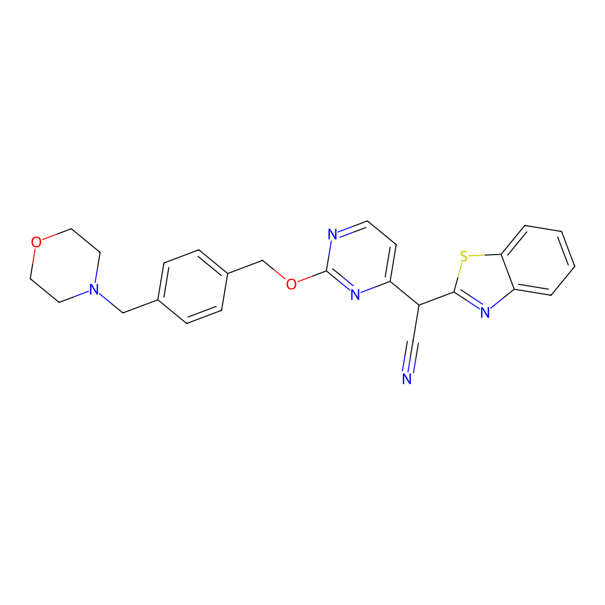 Bentamapimod molecular structure, CAS 541507-14-6