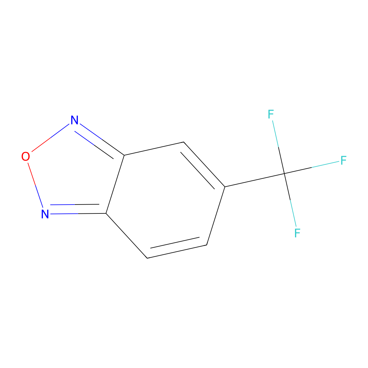 5-(Trifluoromethyl)-2,1,3-benzoxadiazole molecular structure, CAS 541539-79-1