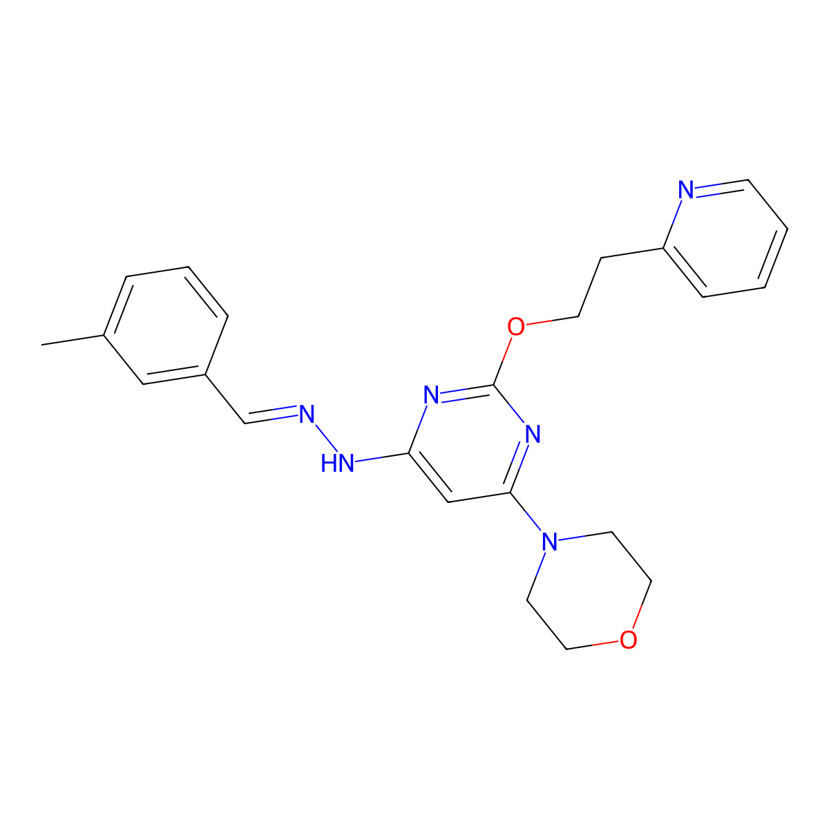 Apilimod molecular structure, CAS 541550-19-0