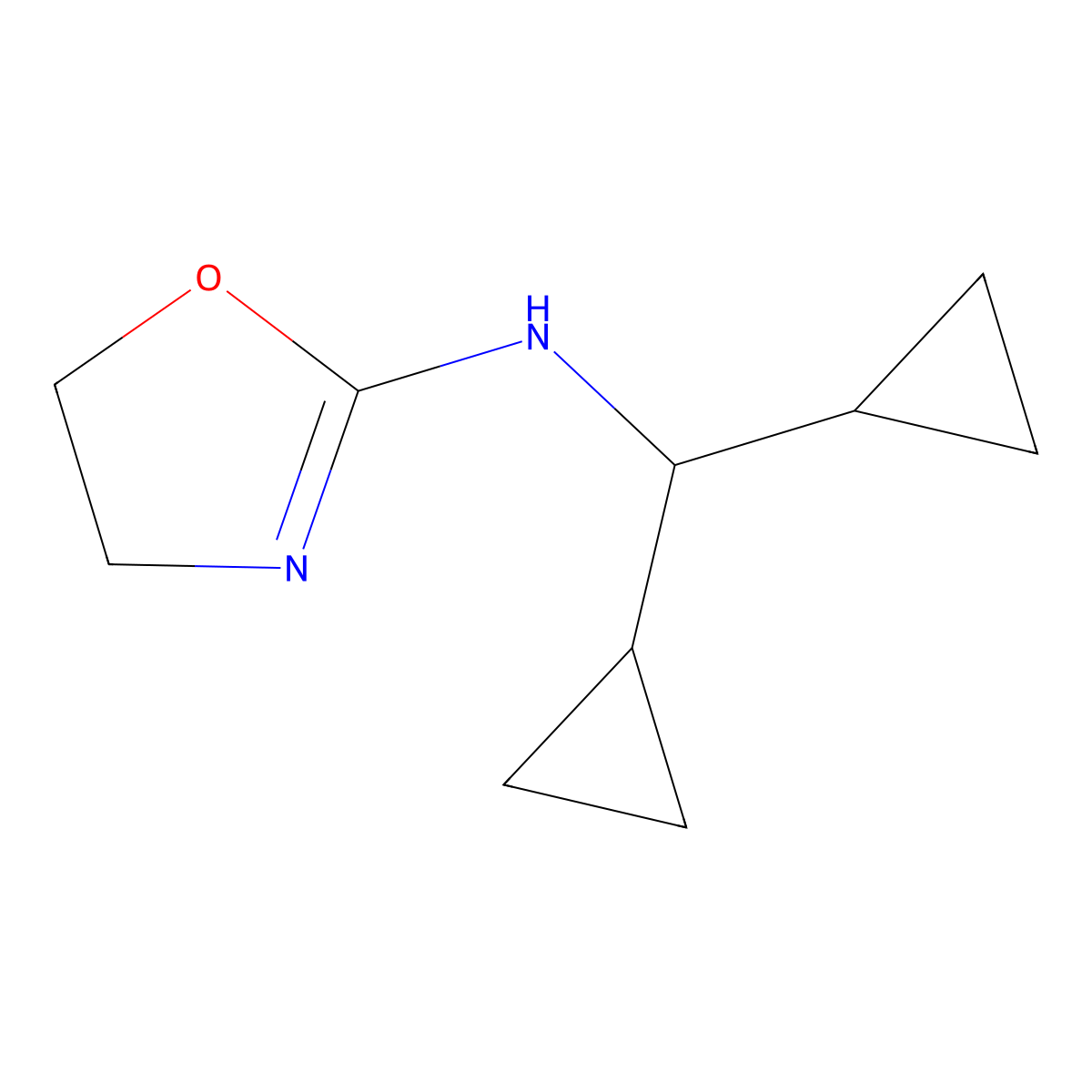 Rilmenidine molecular structure, CAS 54187-04-1