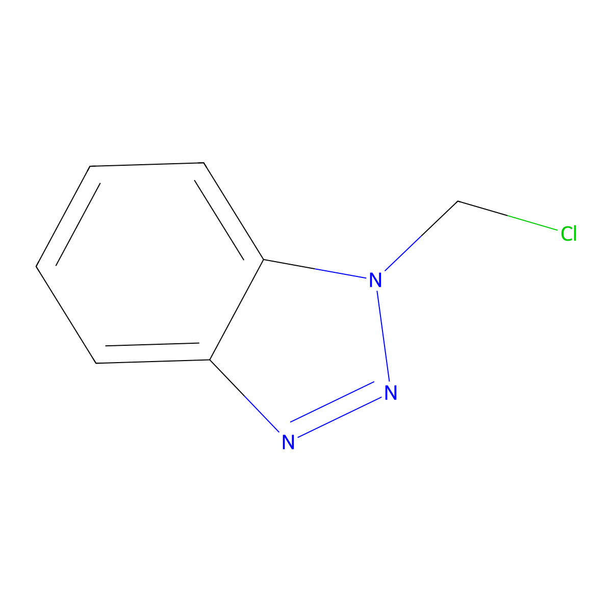 1-(Chloromethyl)-1H-benzotriazole molecular structure, CAS 54187-96-1