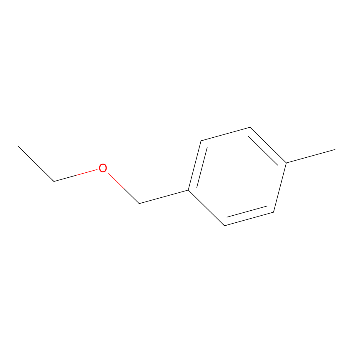 1-(Ethoxymethyl)-4-methylbenzene molecular structure, CAS 54191-22-9