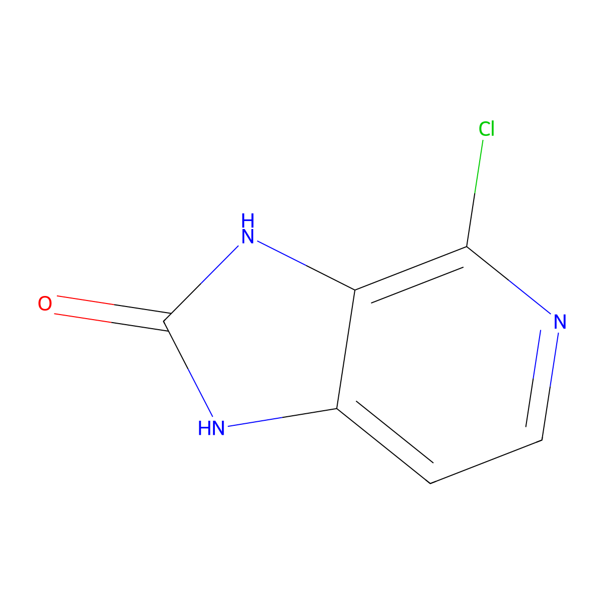 4-Chloro-3H-imidazo(4,5-c)pyridin-2-ol molecular structure, CAS 54221-73-7