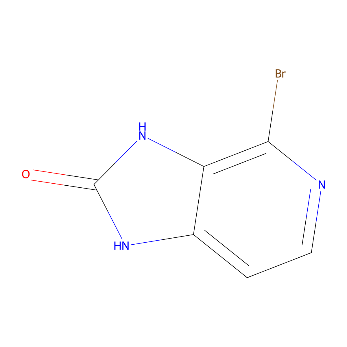 4-bromo-1H,2H,3H-imidazo(4,5-c)pyridin-2-one molecular structure, CAS 54221-74-8