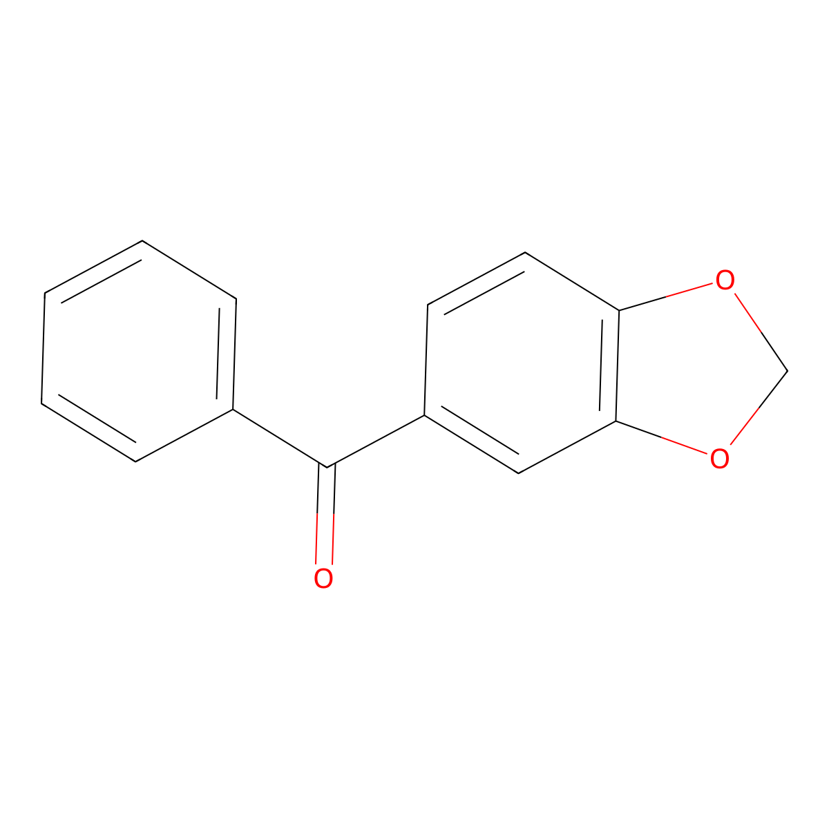 1,3-Benzodioxol-5-yl(phenyl)methanone molecular structure, CAS 54225-86-4