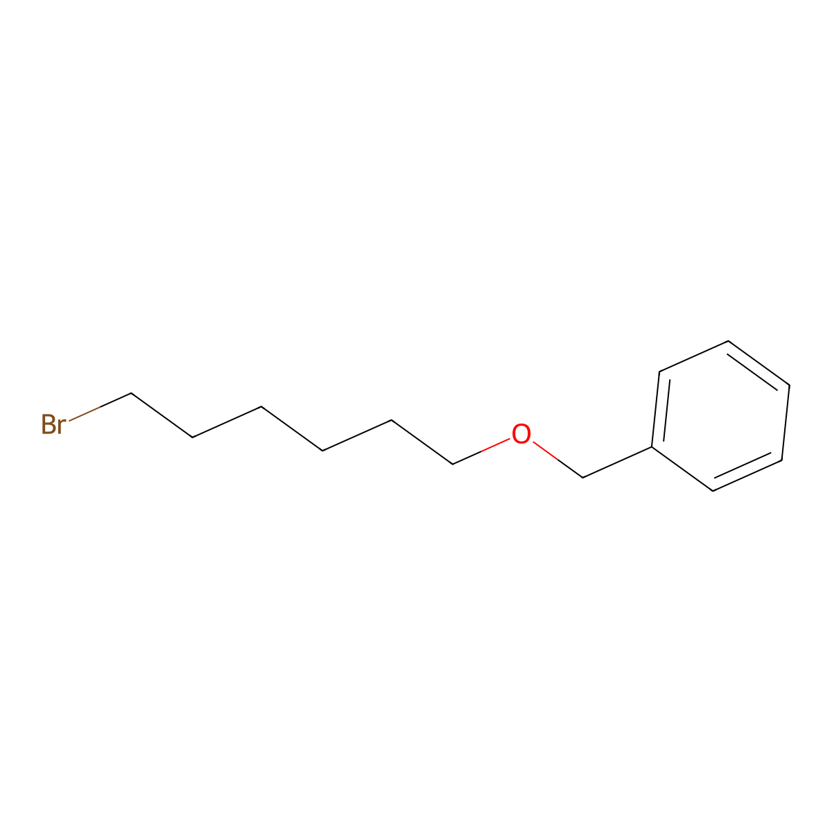 Benzyl 6-Bromohexyl Ether molecular structure, CAS 54247-27-7