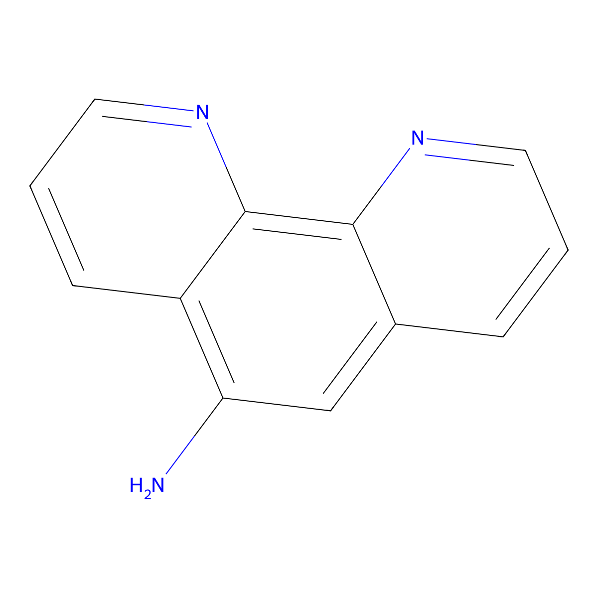 1,10-Phenanthrolin-5-amine molecular structure, CAS 54258-41-2