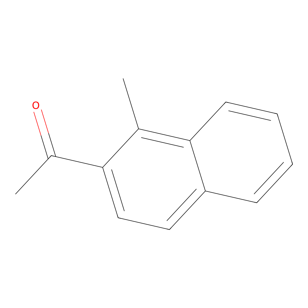1-(1-Methylnaphthalen-2-yl)ethan-1-one molecular structure, CAS 54266-32-9