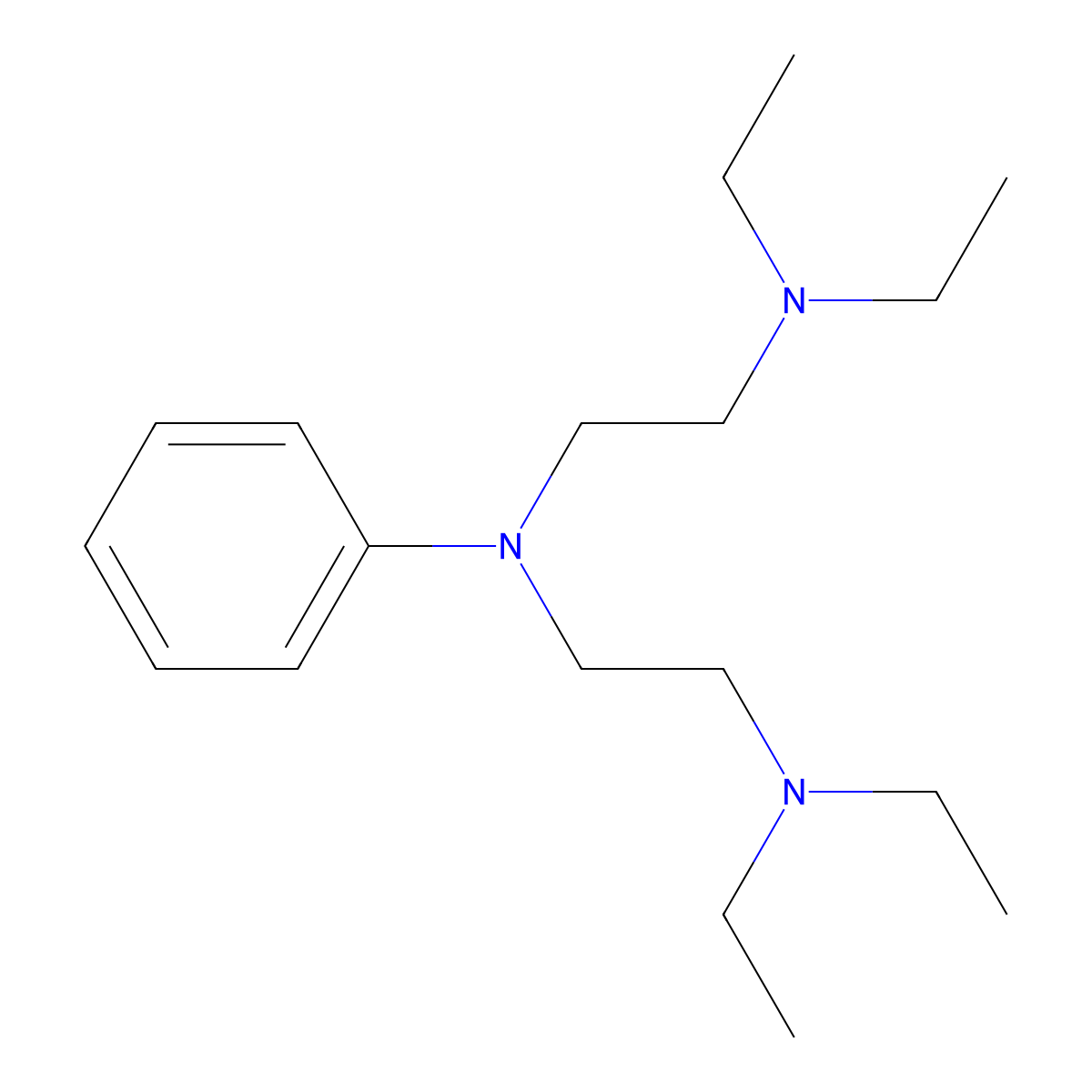 N1-(2-(Diethylamino)ethyl)-N2,N2-diethyl-N1-phenyl-1,2-ethanediamine molecular structure, CAS 5427-46-3