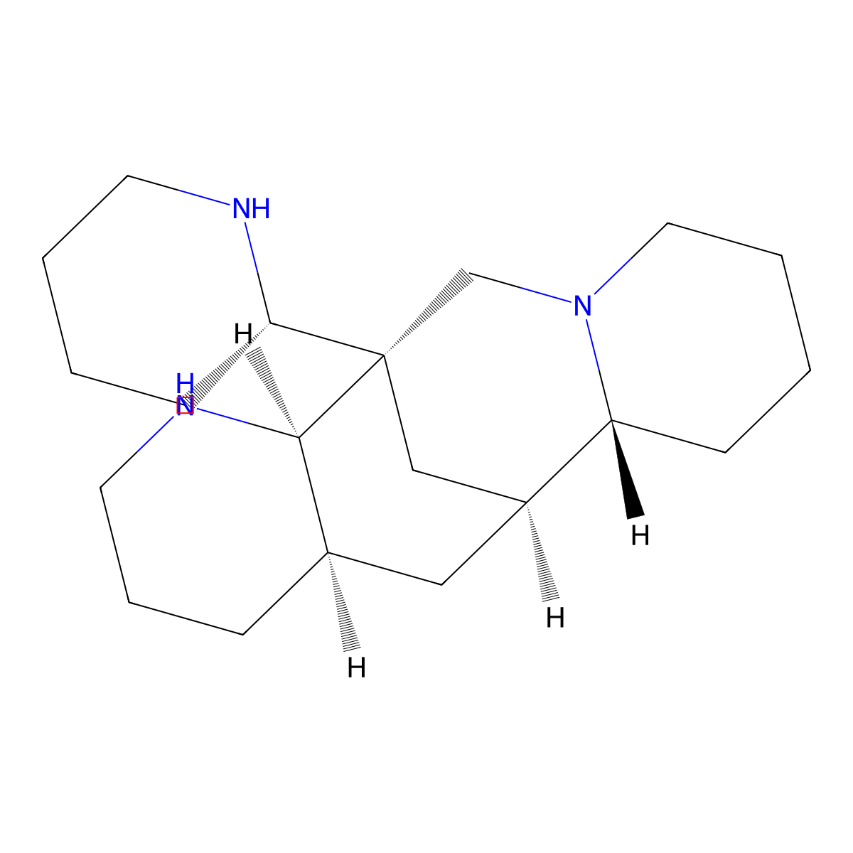 Templetine molecular structure, CAS 54274-32-7