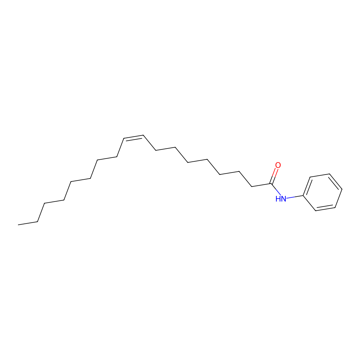 Oleic Acid Anilide molecular structure, CAS 5429-85-6