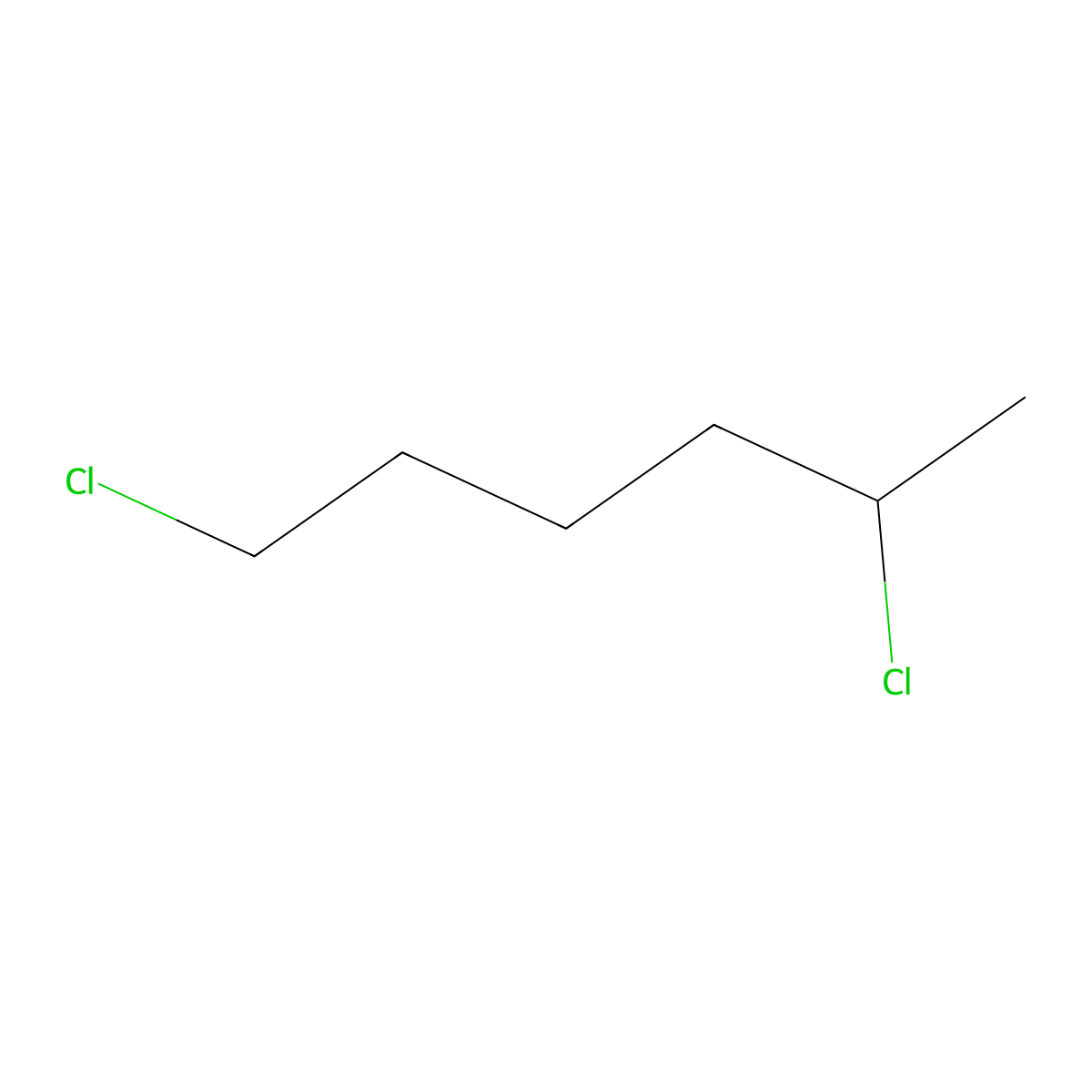 1,5-Dichlorohexane molecular structure, CAS 54305-90-7