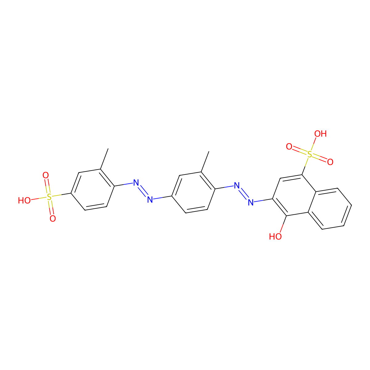 Lithol Orange BN(*disodium salt*) molecular structure, CAS 5432-31-5