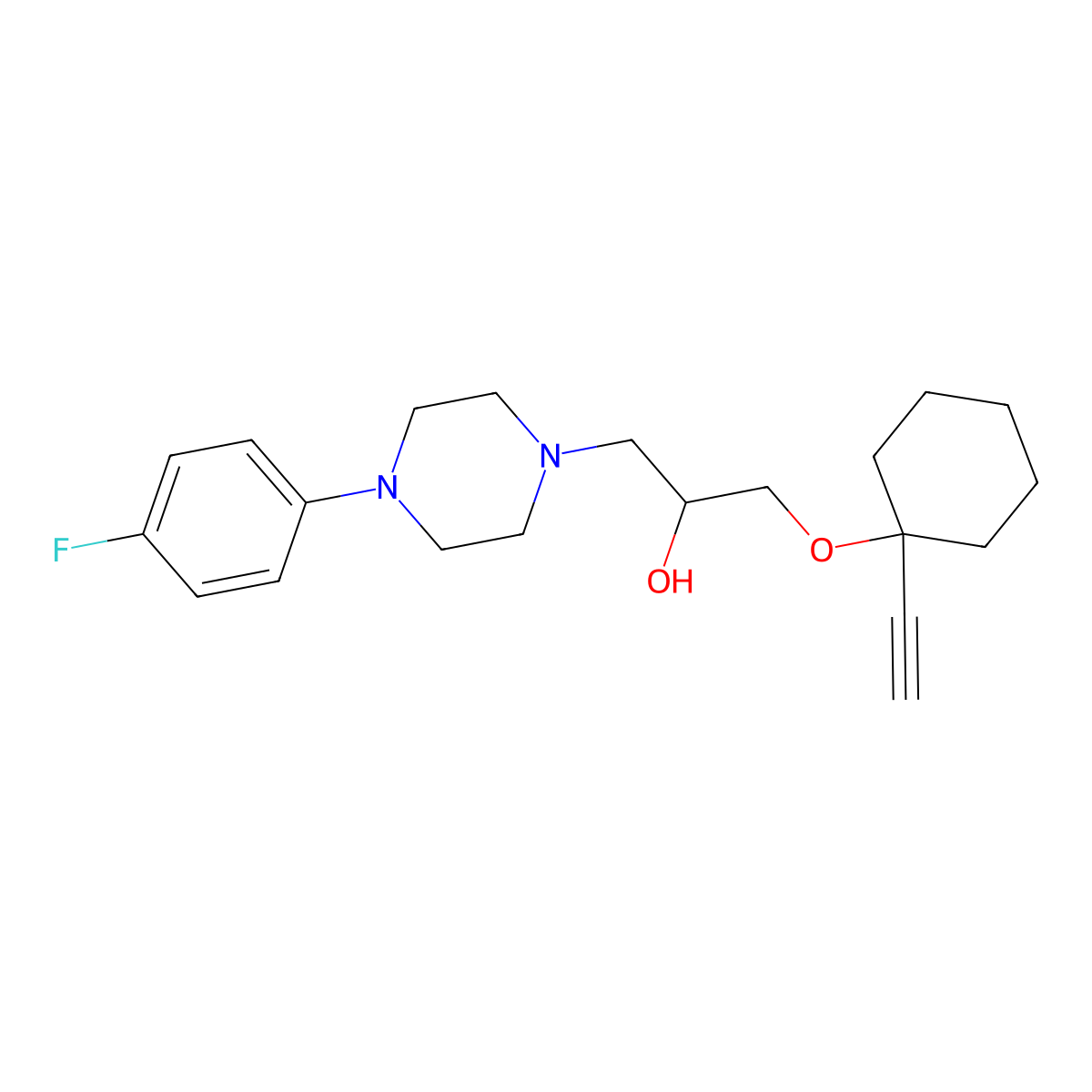 Fluciprazine molecular structure, CAS 54340-64-6