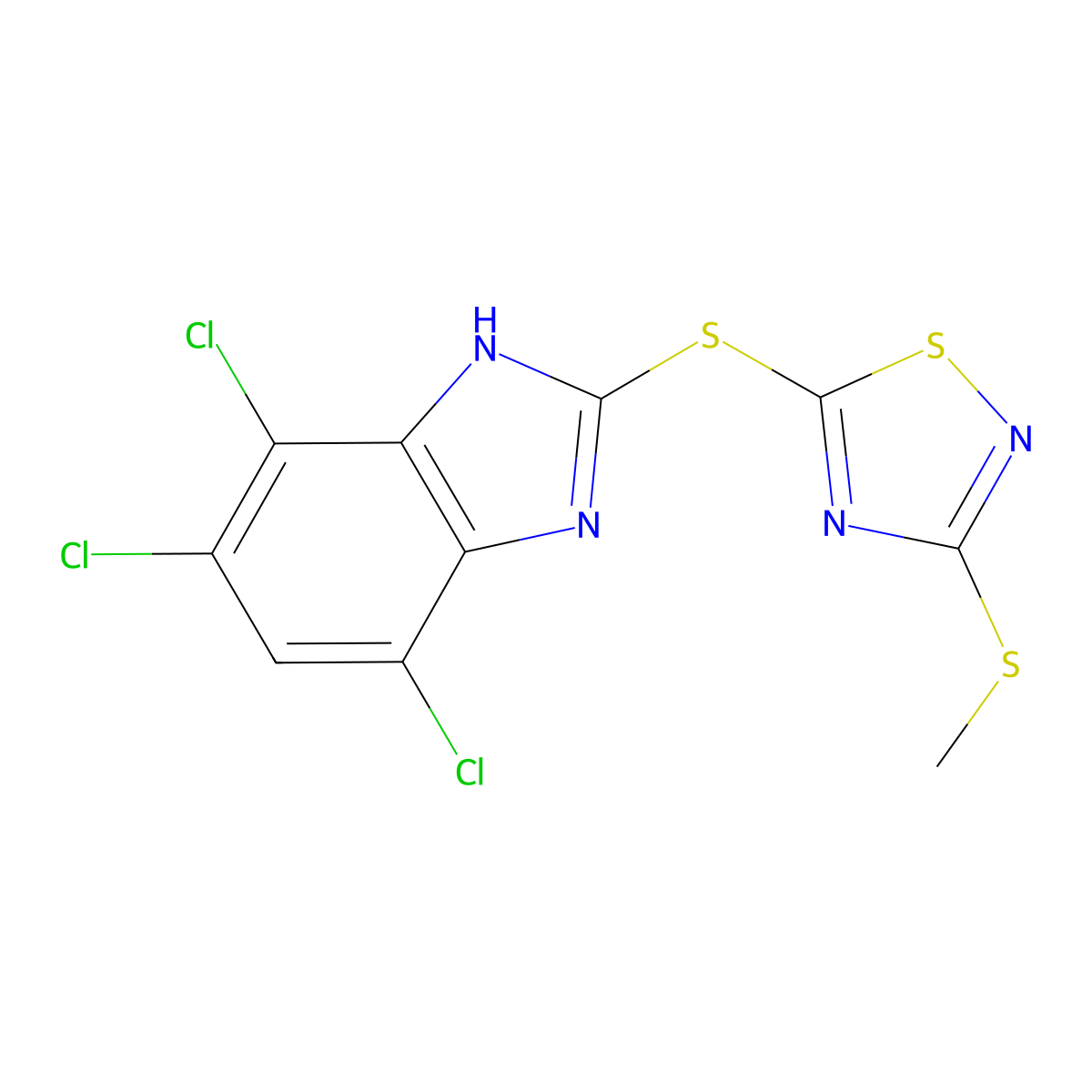 Subendazole molecular structure, CAS 54340-66-8