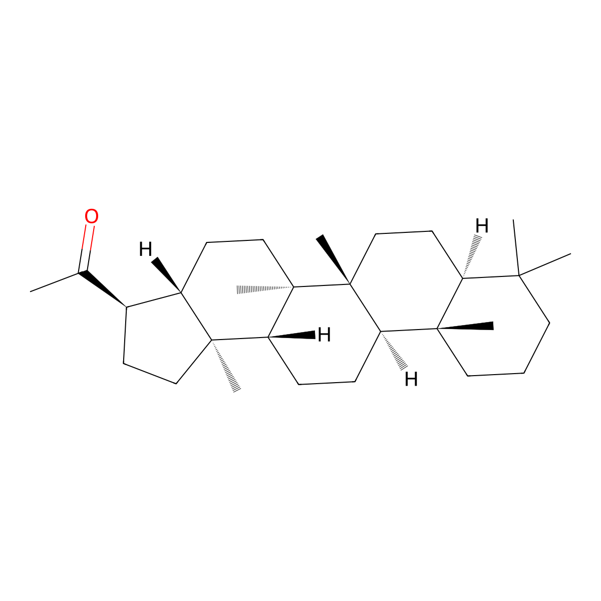 Isoadiantone molecular structure, CAS 54352-47-5