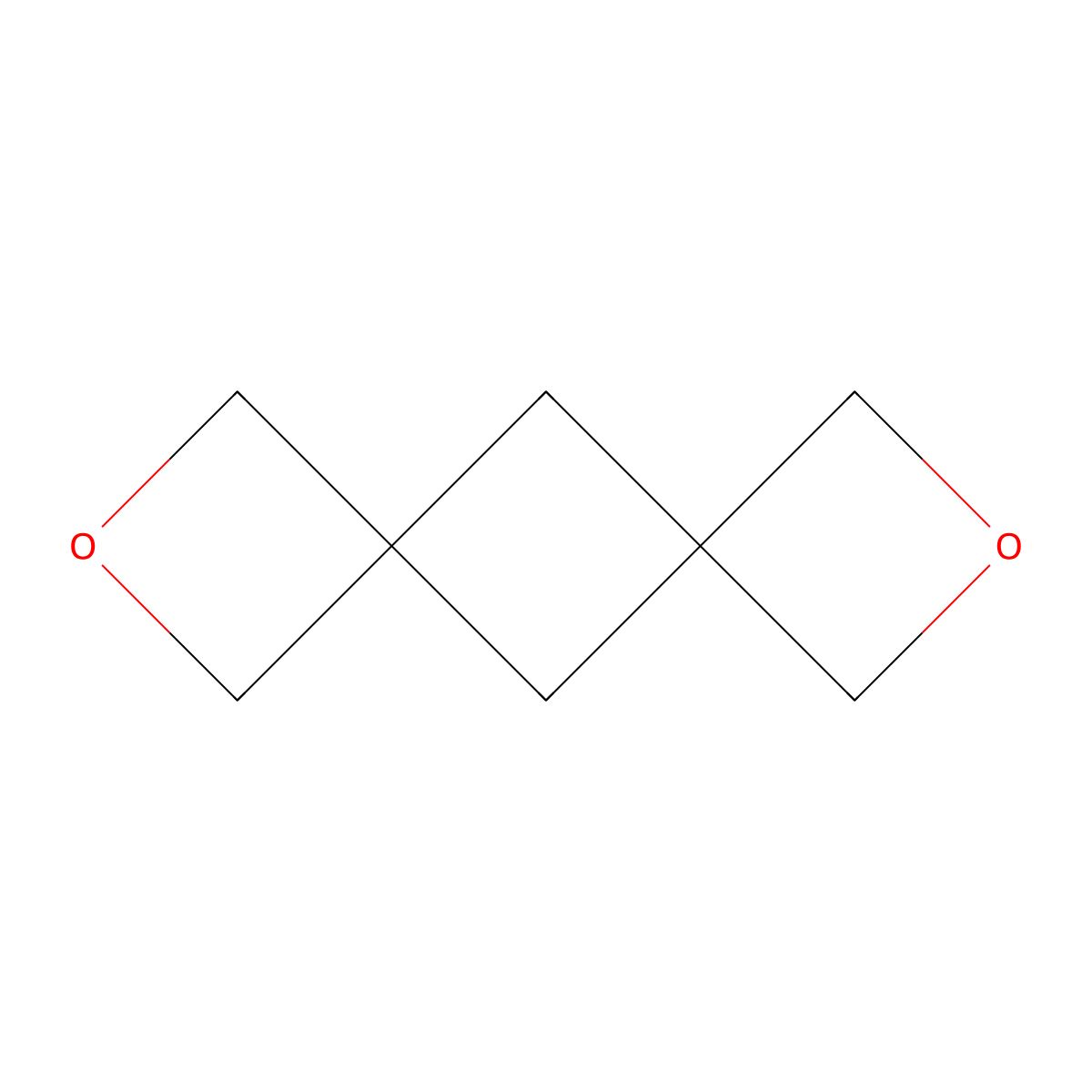 2,8-Dioxadispiro[3.1.3.1]decane molecular structure, CAS 54368-44-4