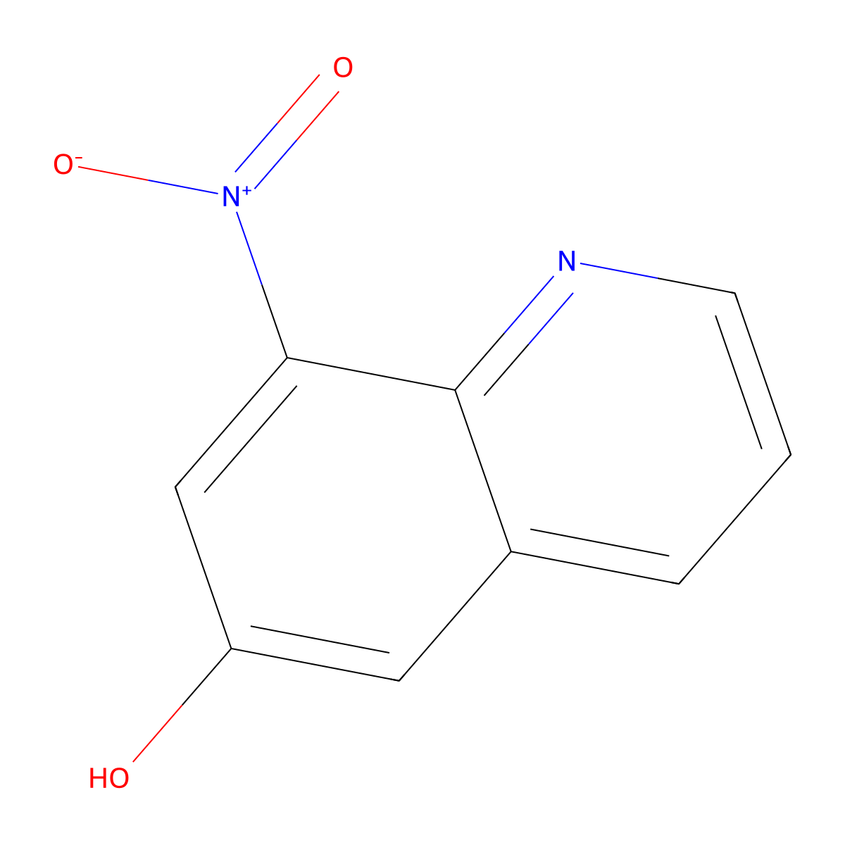 8-Nitroquinolin-6-ol molecular structure, CAS 5437-99-0