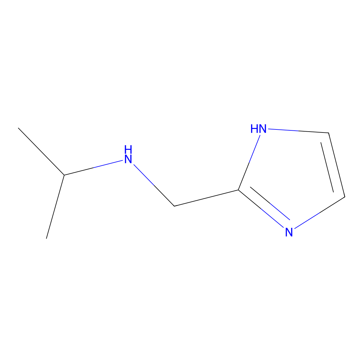 N-(1H-imidazol-2-ylmethyl)propan-2-amine dihydrochloride molecular structure, CAS 543744-64-5