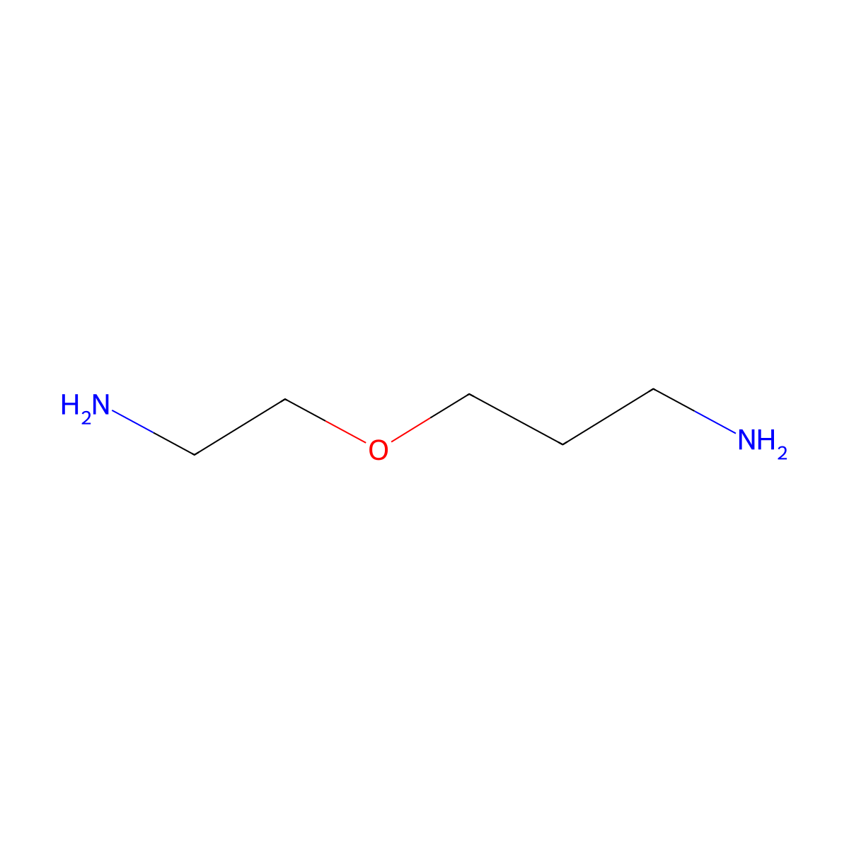 3-(2-Aminoethoxy)propylamine molecular structure, CAS 54380-67-5