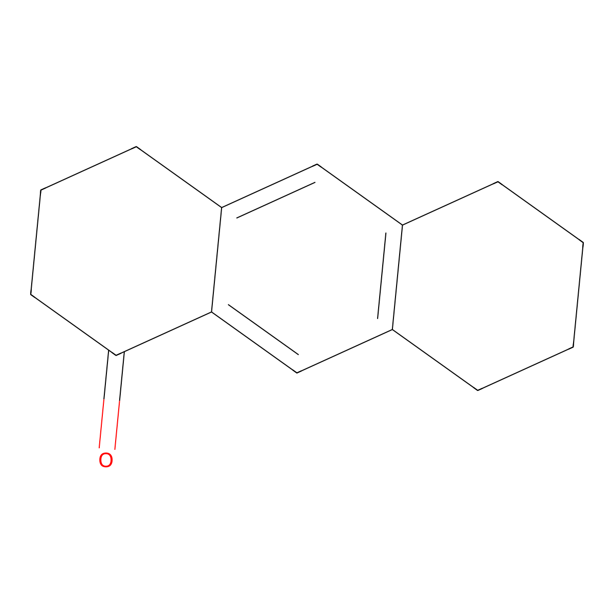3,4,5,6,7,8-Hexahydroanthracen-1(2H)-one molecular structure, CAS 5440-71-1