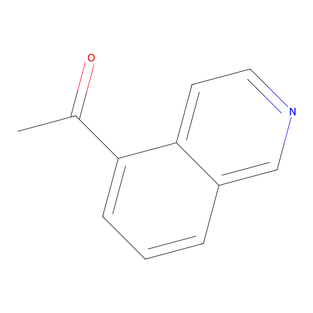 1-(Isoquinolin-5-yl)ethan-1-one molecular structure, CAS 54415-44-0