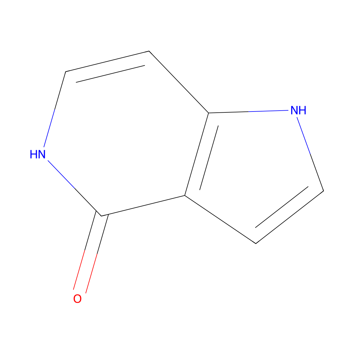 4-Hydroxy-5-azaindole molecular structure, CAS 54415-77-9