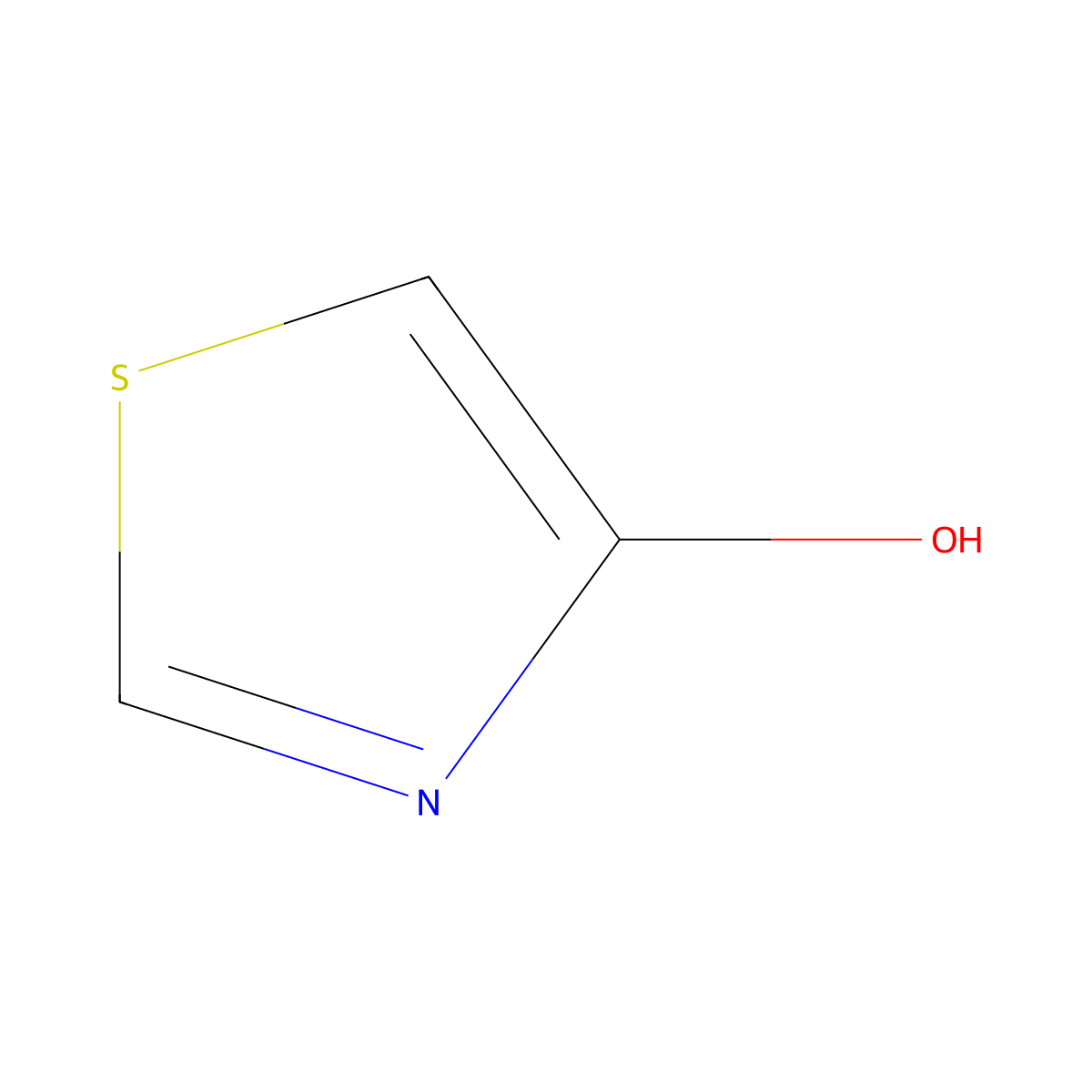 Thiazol-4-ol molecular structure, CAS 54441-11-1