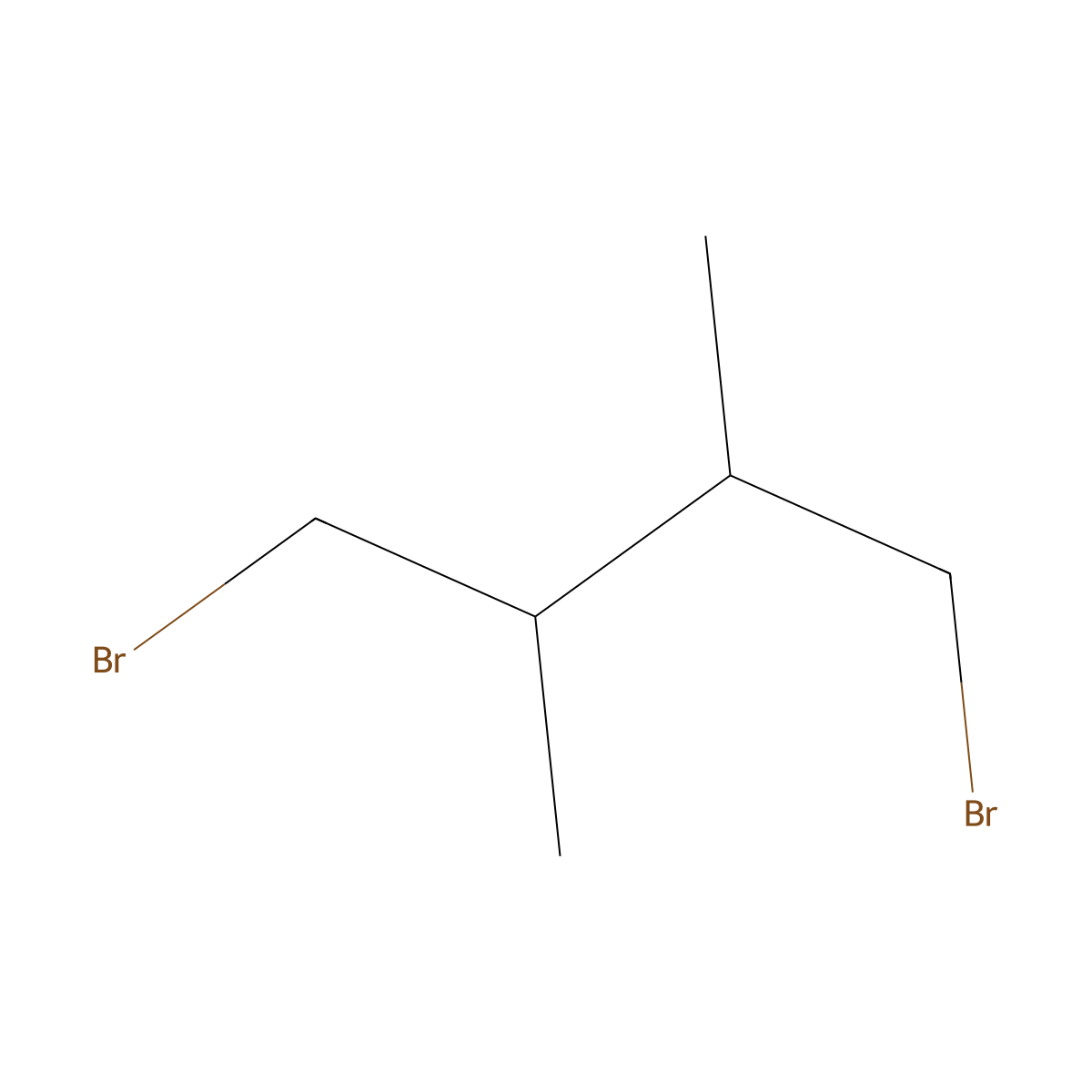 1,4-Dibromo-2,3-dimethylbutane molecular structure, CAS 54462-70-3