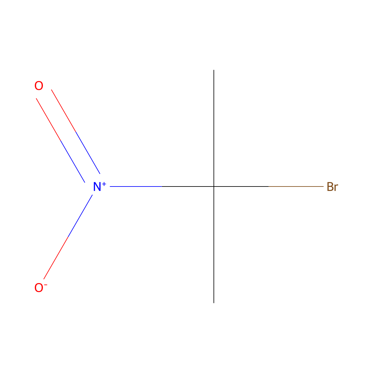 2-Bromo-2-nitropropane molecular structure, CAS 5447-97-2