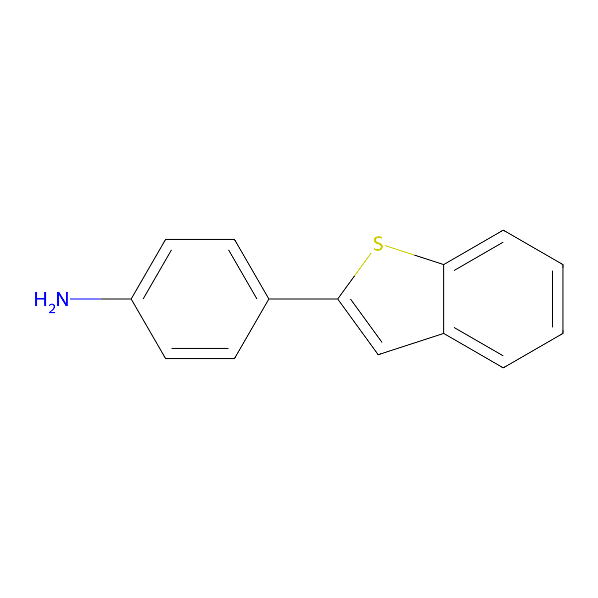 4-(Benzo[b]thiophen-2-yl)aniline molecular structure, CAS 54492-95-4