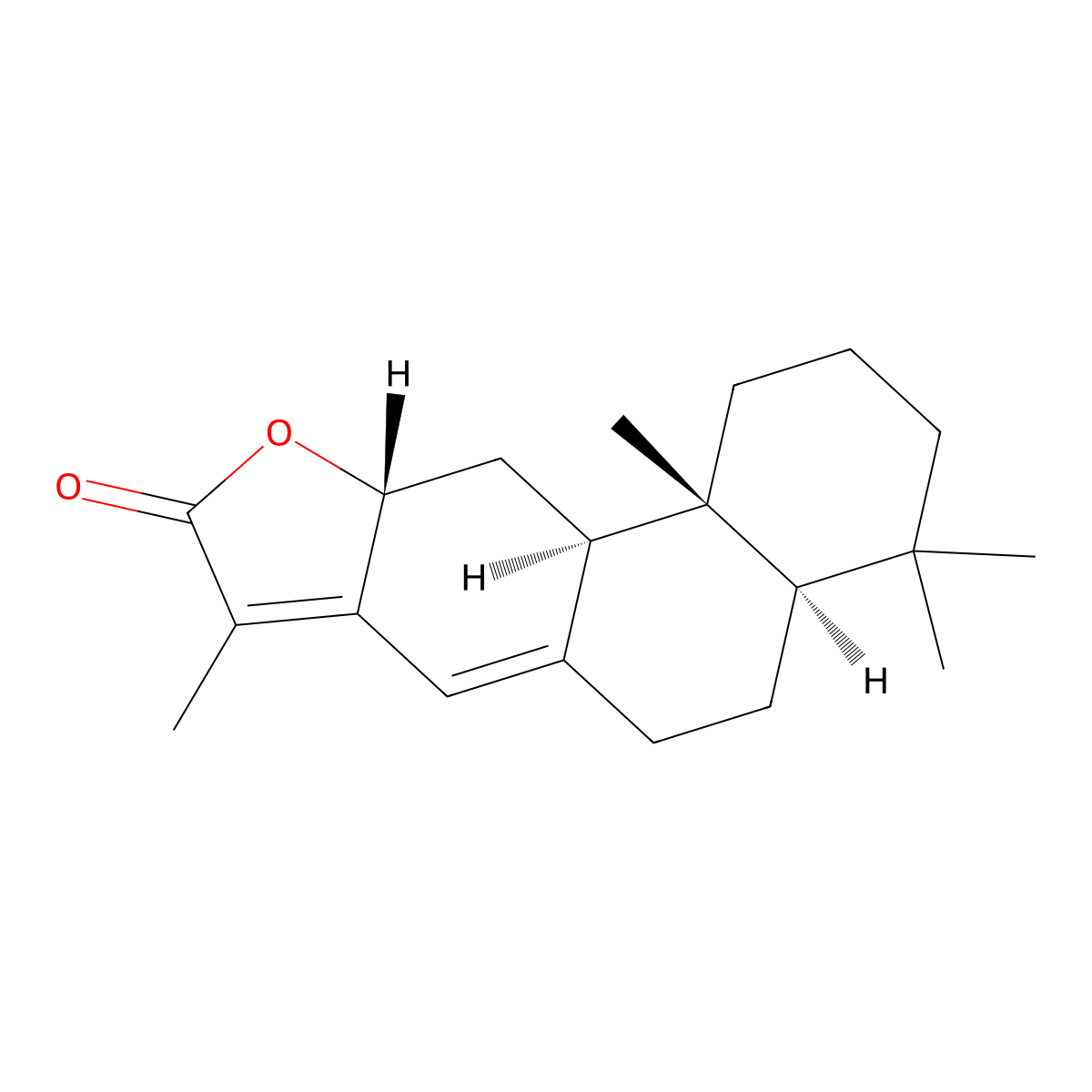 Jolkinolide E molecular structure, CAS 54494-34-7