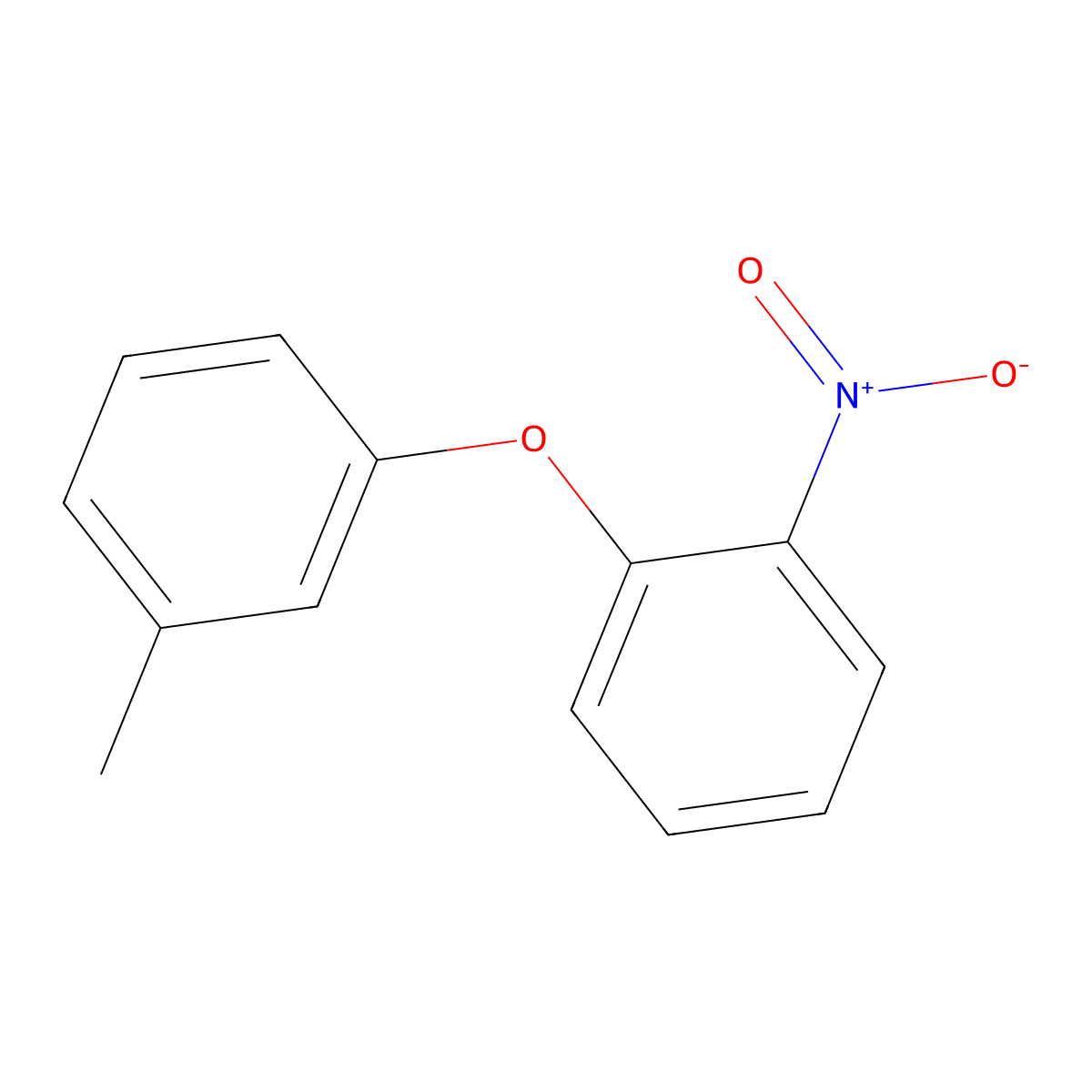 1-Nitro-2-(m-tolyloxy)benzene molecular structure, CAS 54495-62-4